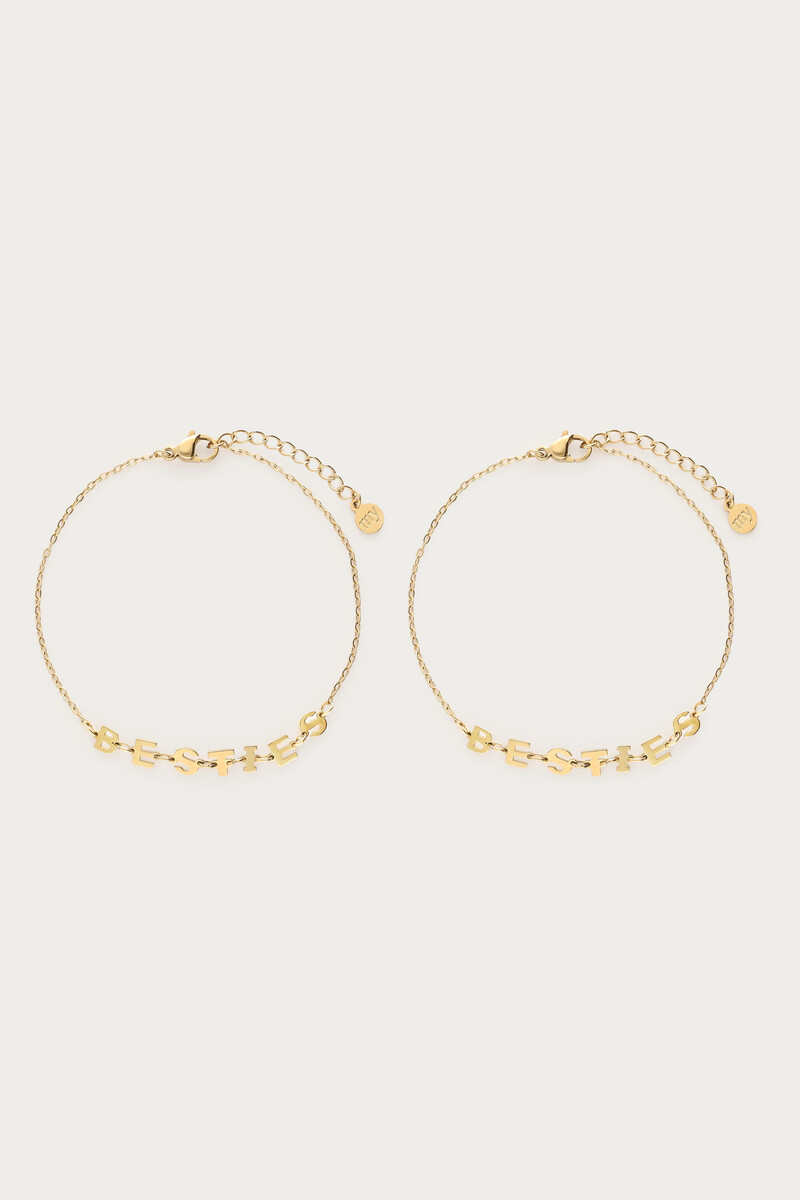 Ensemble de bracelets Forever Connected besties