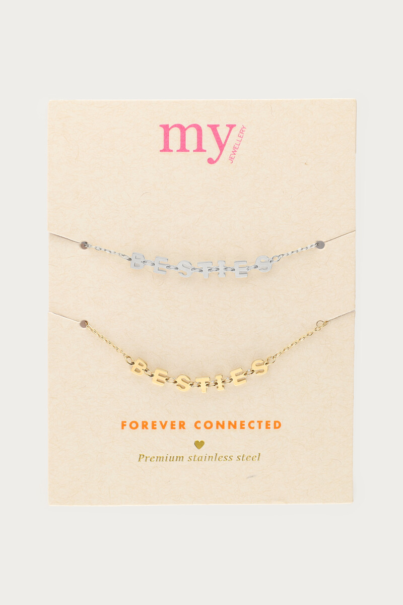Forever Connected besties bracelets set | My Jewellery