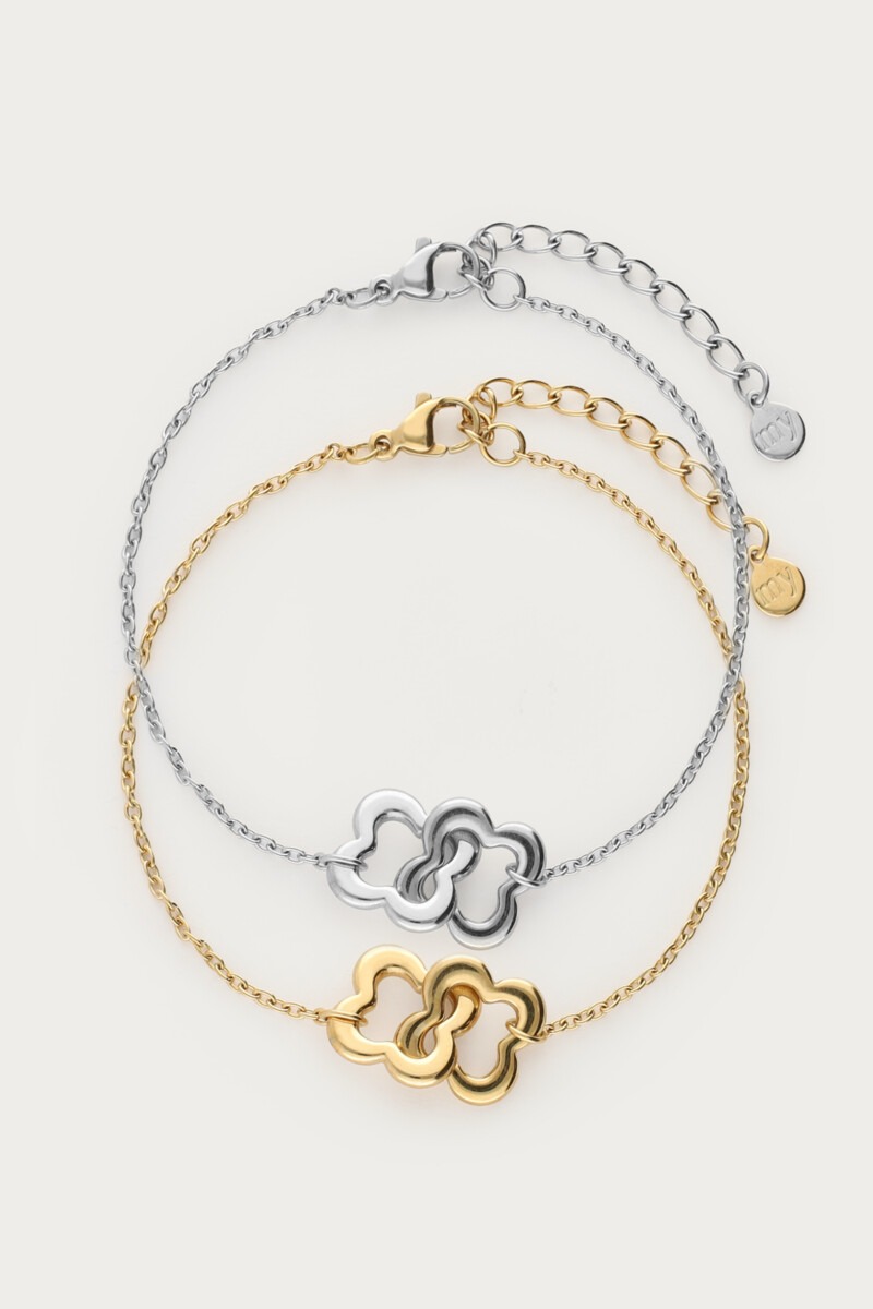 Forever Connected bracelets with clover set | My Jewellery