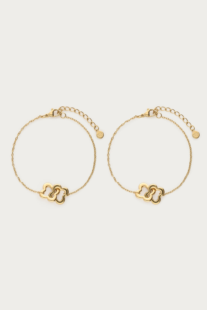 Forever connected bracelets with clover set | My Jewellery