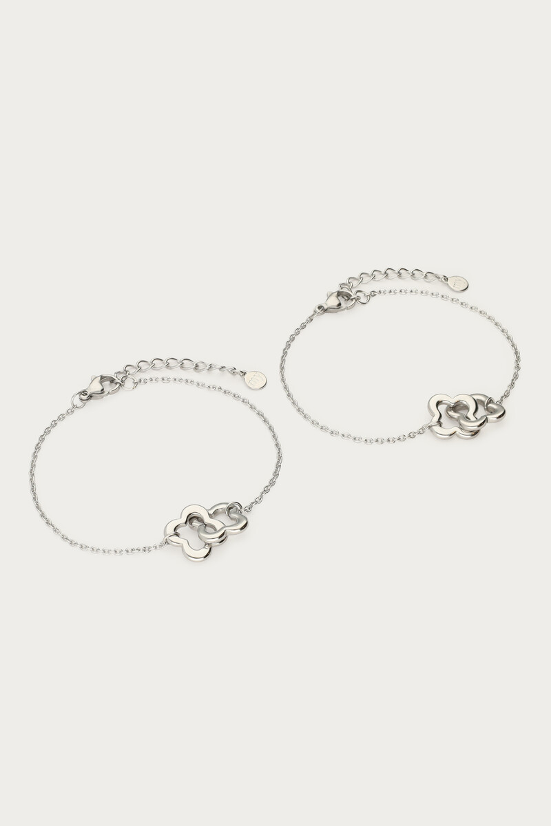 Forever connected bracelets with clover set | My Jewellery