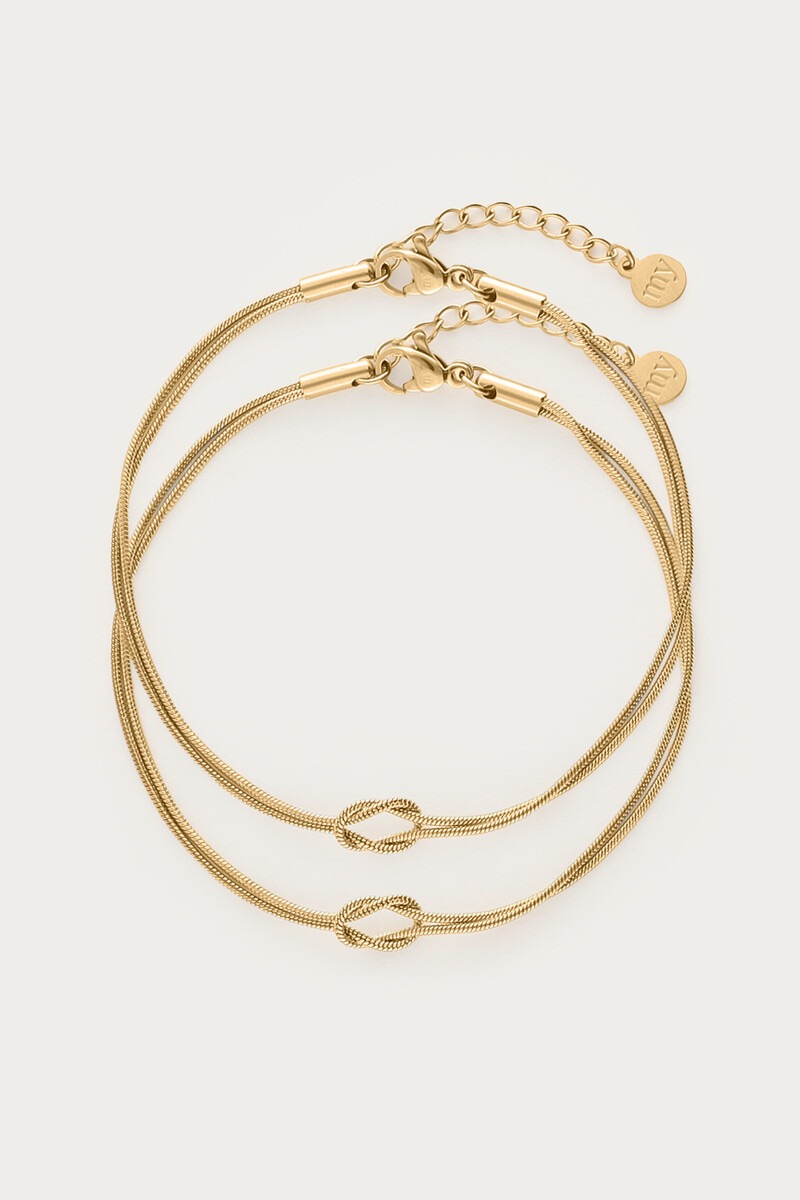 Forever Connected Minimalist Bracelet Set | My Jewellery