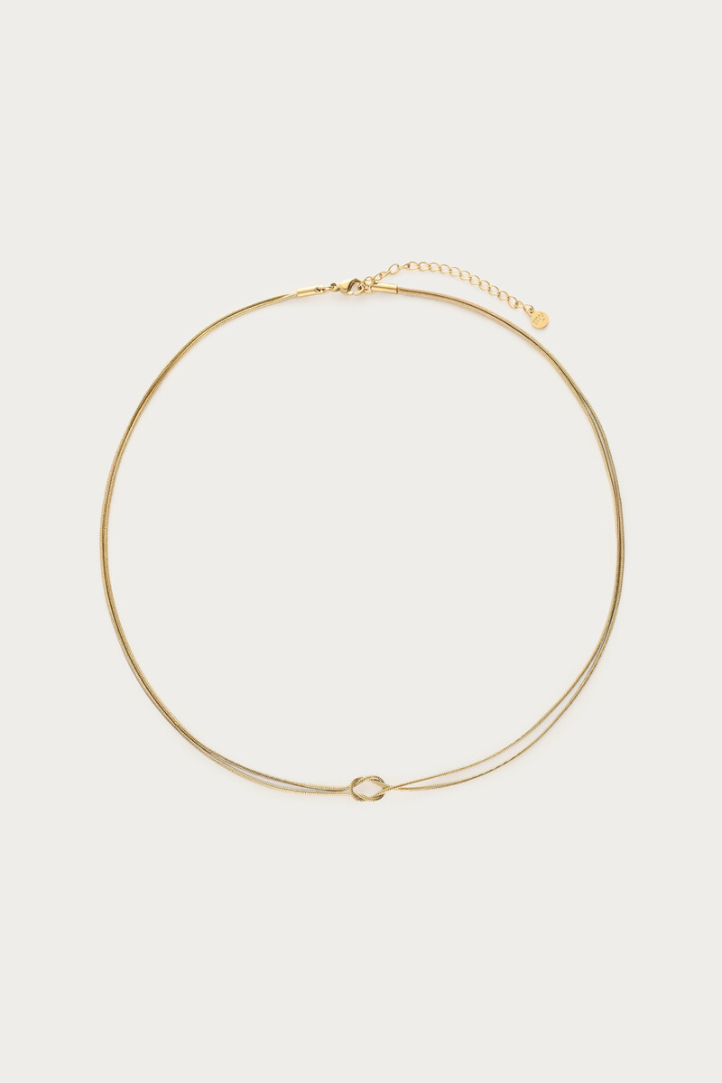 Forever Connected minimalist necklace loose