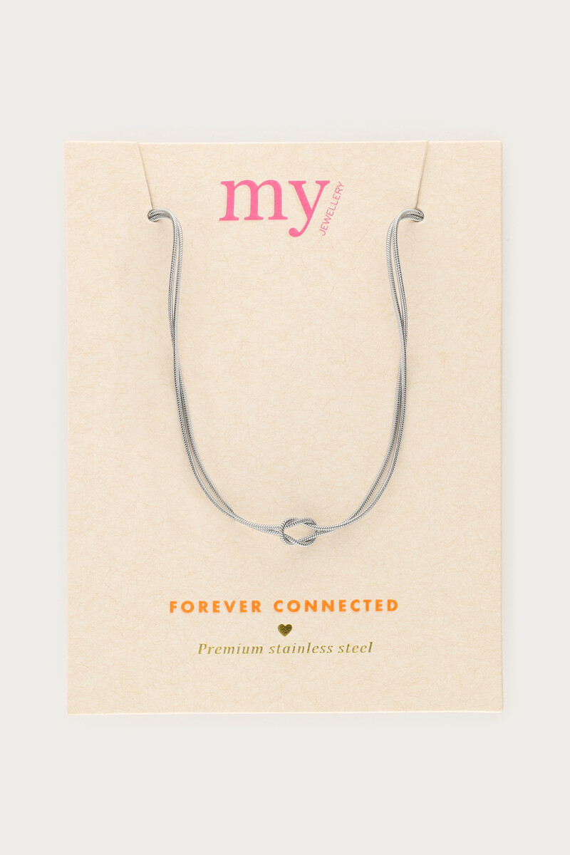 Forever Connected minimalist necklace loose | My Jewellery