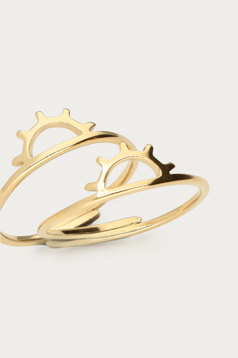 Forever Connected ring with sun detail | My Jewellery