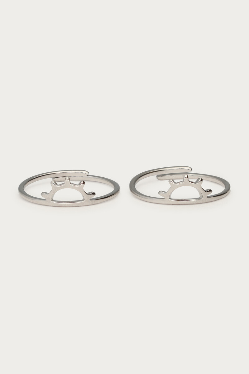 Forever Connected ring met zon detail