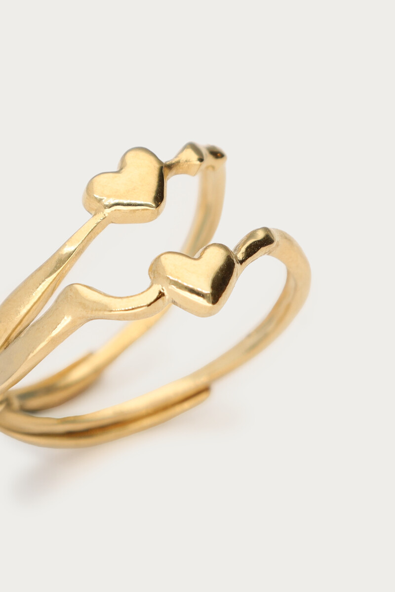 Forever connected rings with heart | My Jewellery