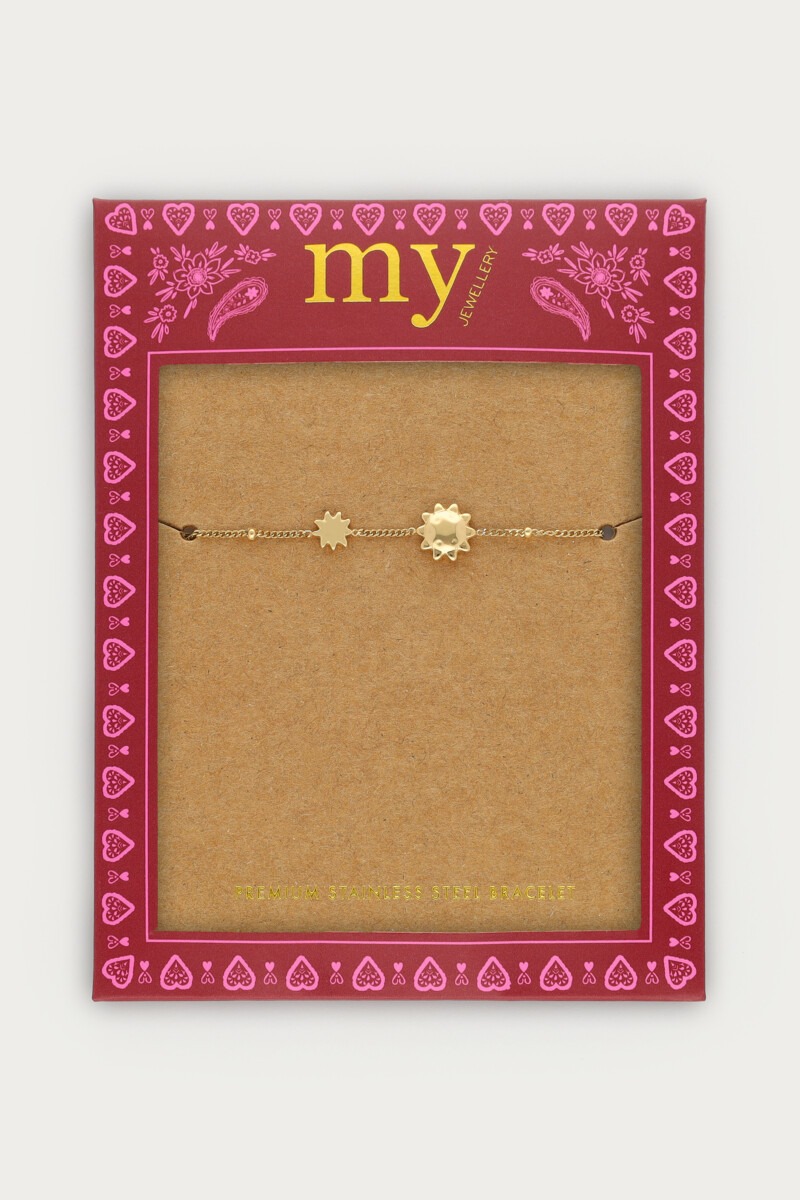 Fortune bracelet with double sun | My Jewellery