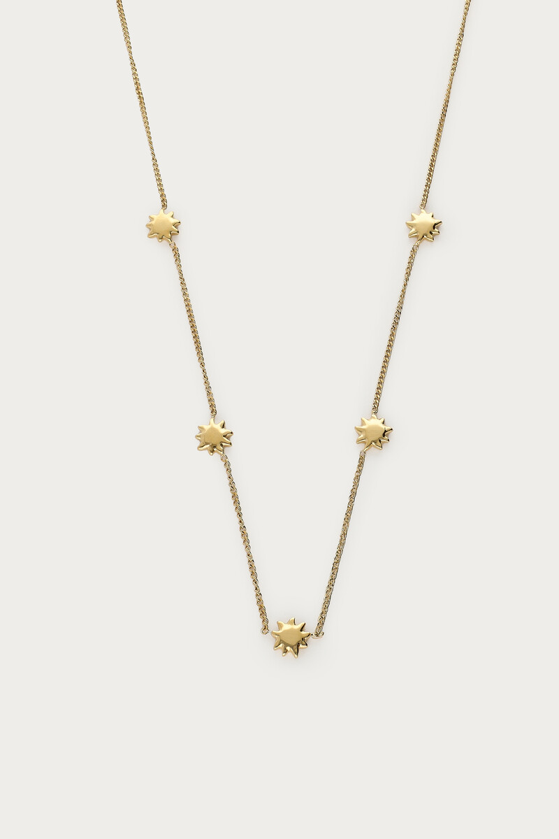Fortune Kette mit fünf Sonnen