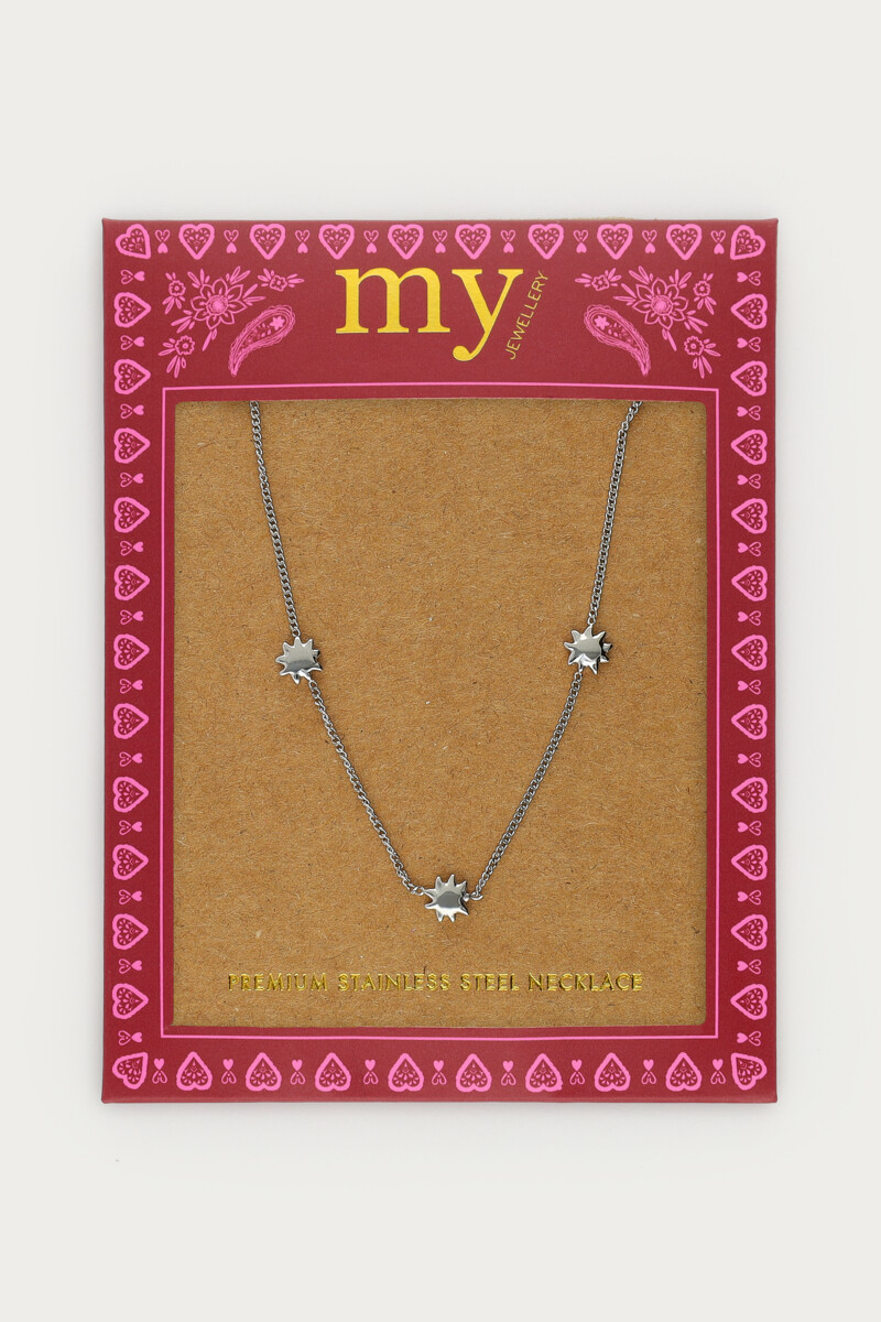 Fortune necklace with five suns | My Jewellery