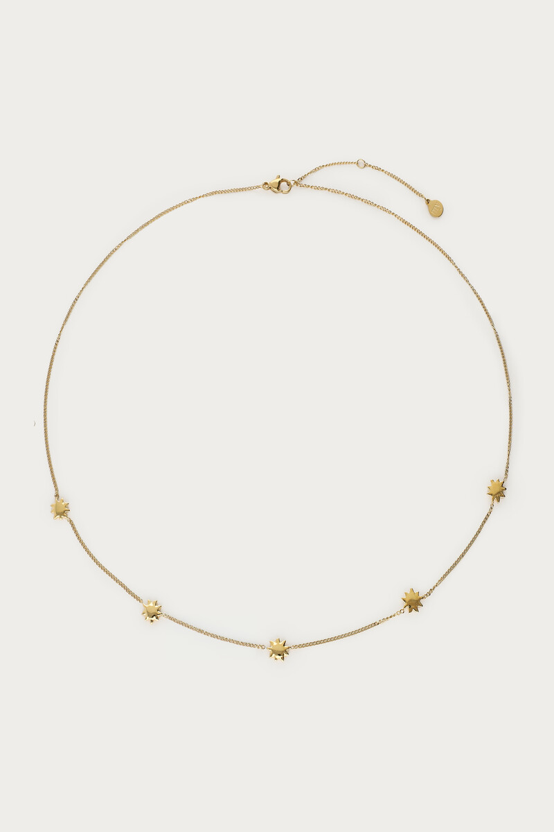 Fortune necklace with five suns | My Jewellery