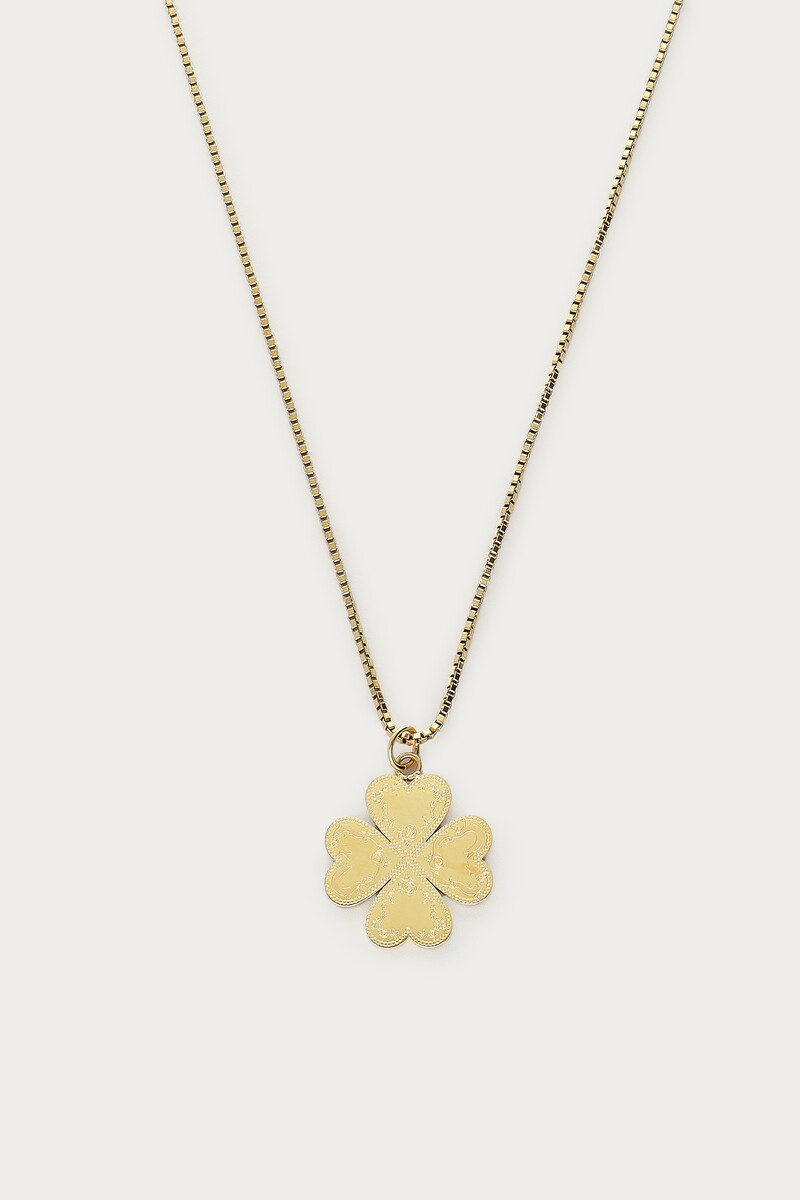 Fortune necklace with heart clover | My Jewellery