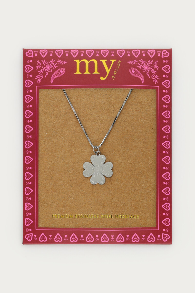 Fortune necklace with heart clover | My Jewellery