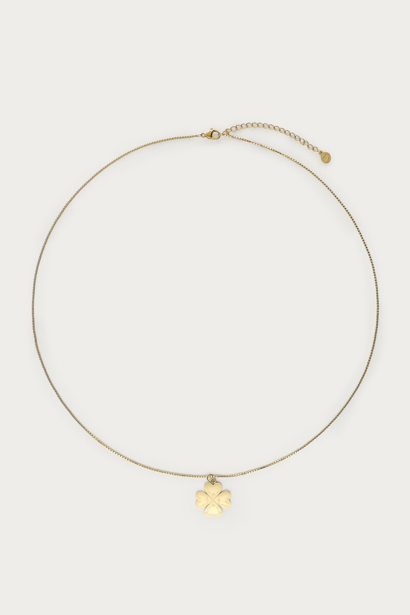 Fortune necklace with heart clover | My Jewellery