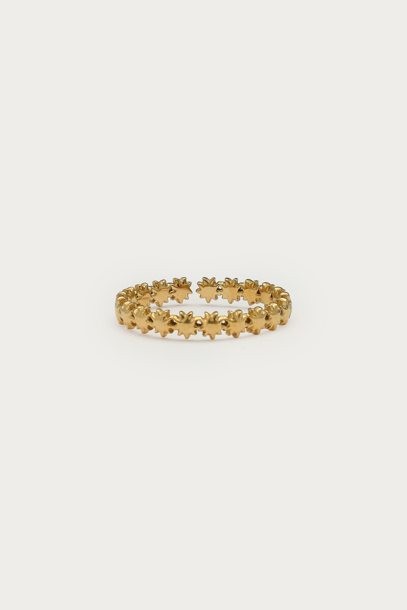 Fortune ring met mini zon