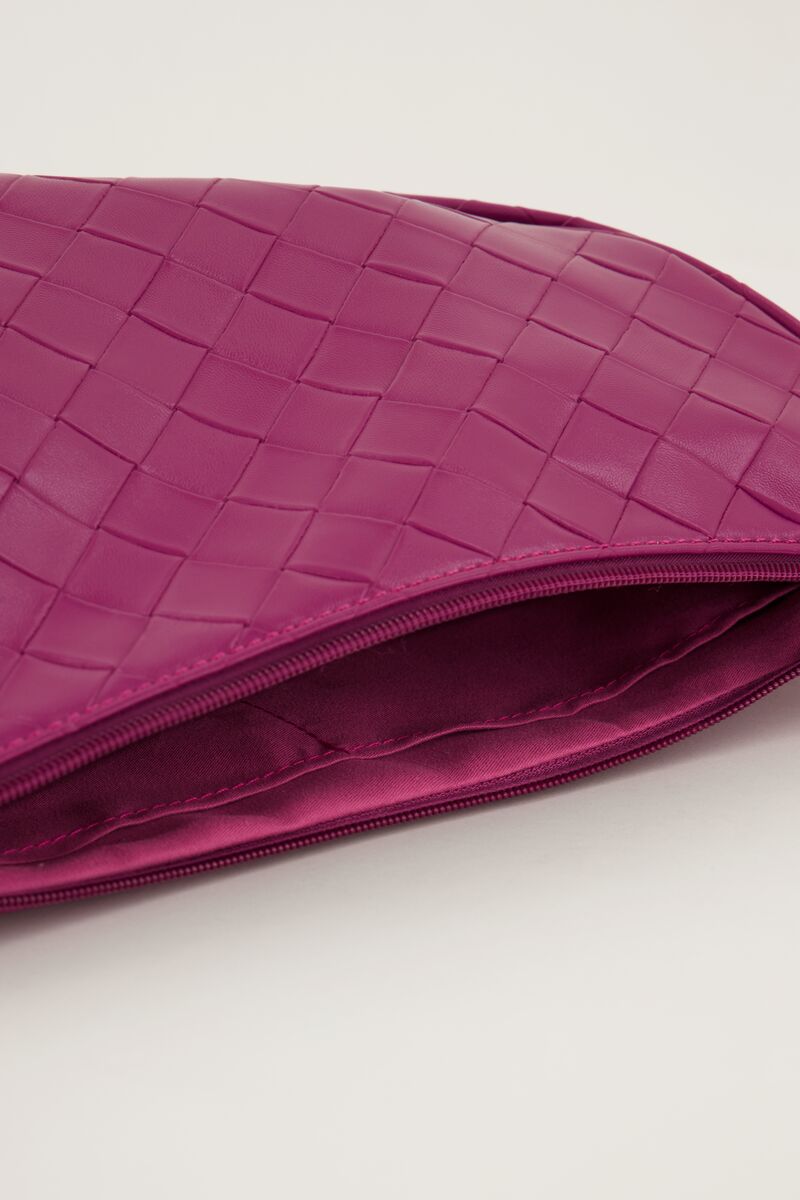 Fuchsia crossbody with checkered pattern | My Jewellery