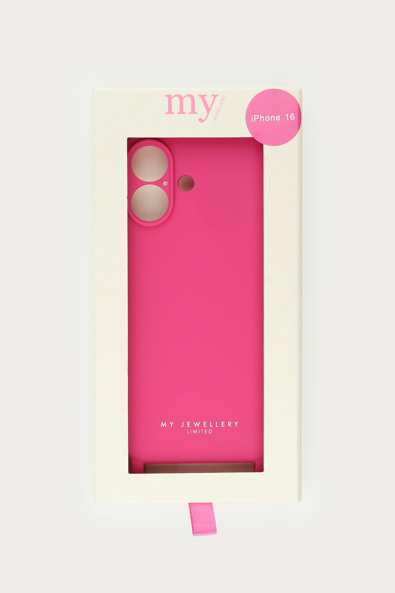 Fuchsia Silicone Phone Case | My Jewellery
