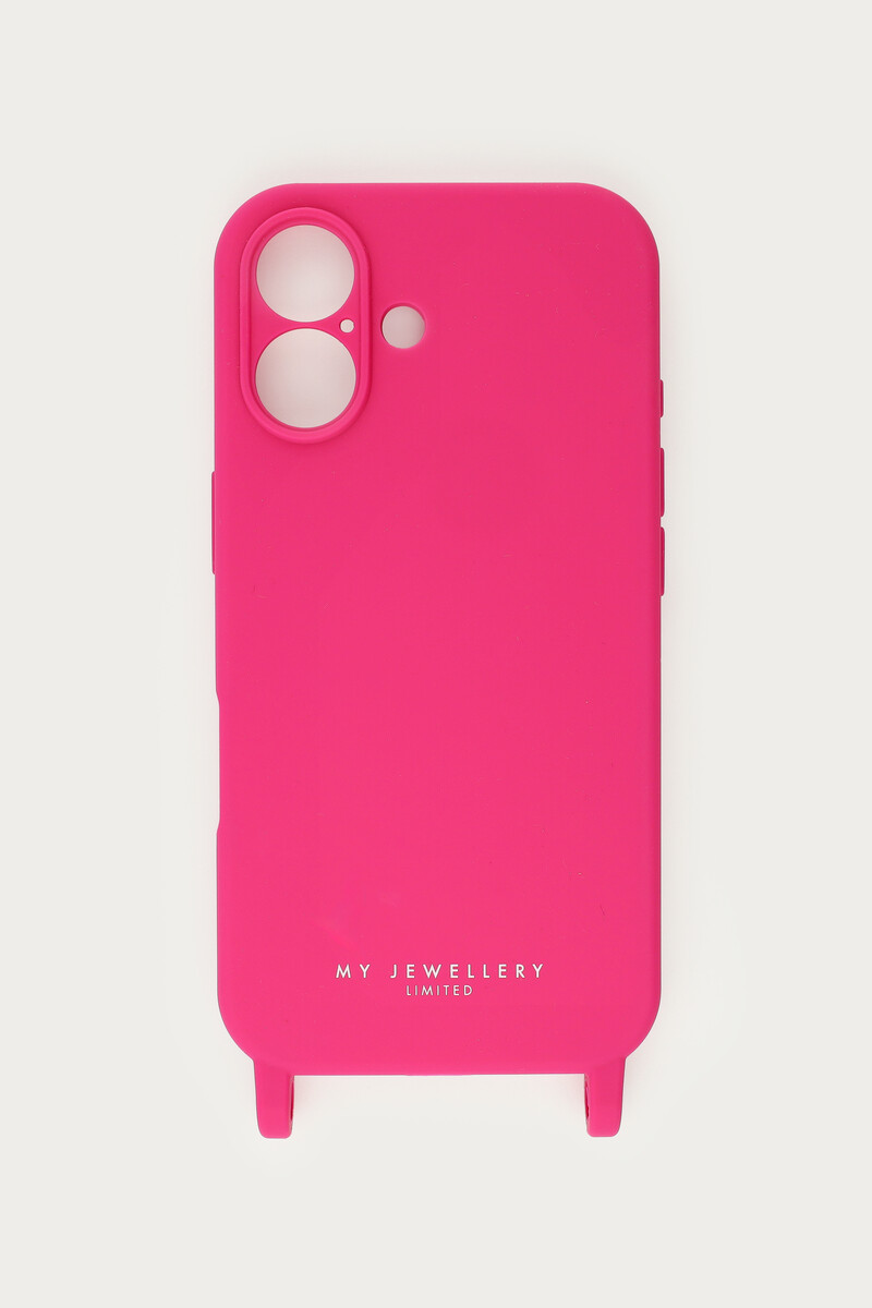 Fuchsia Silicone Phone Case | My Jewellery