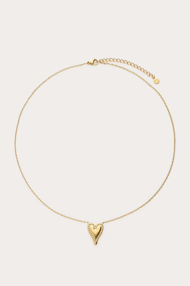 Minimalistische Kette mit Herz