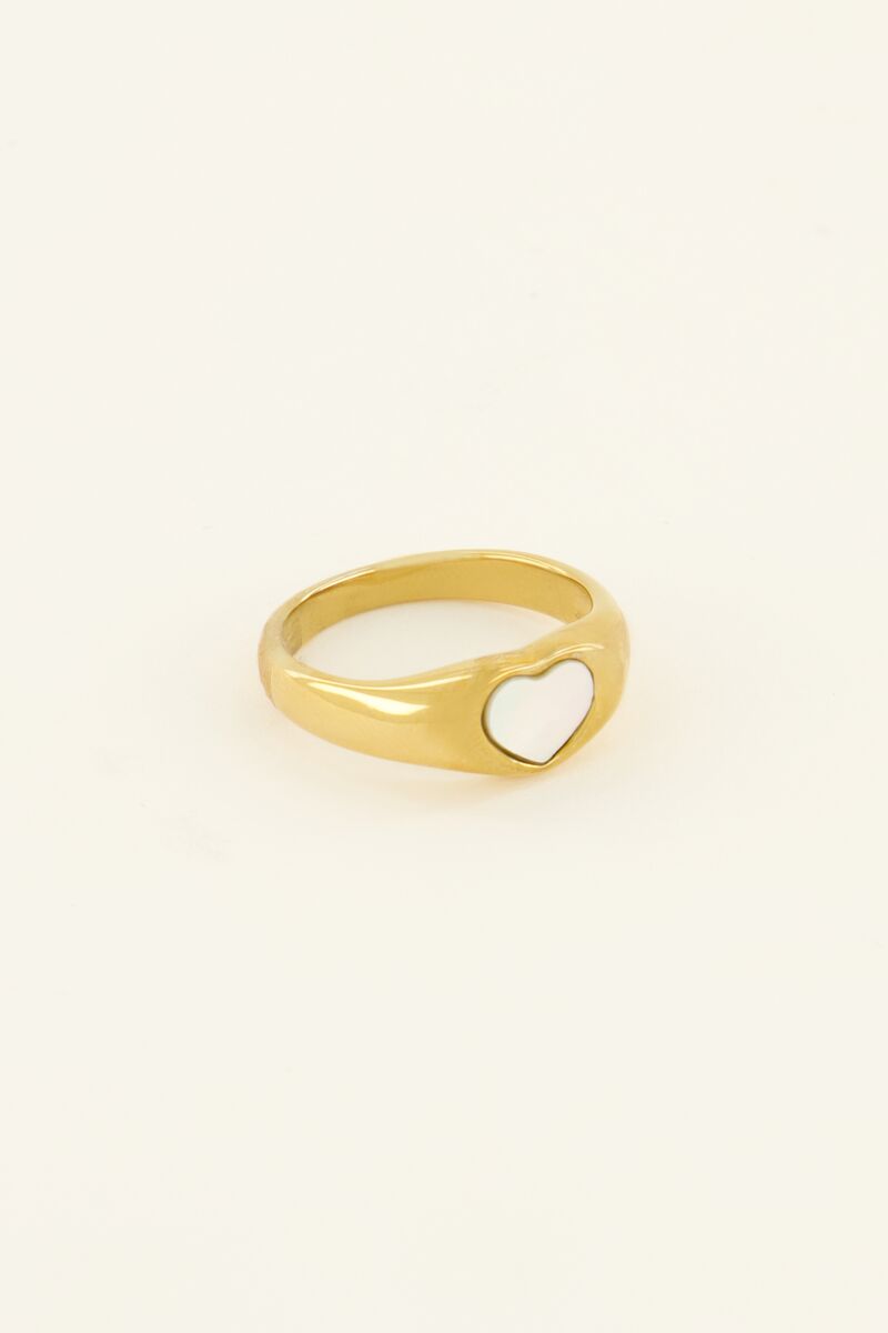 Ring with golden hearts | My Jewellery