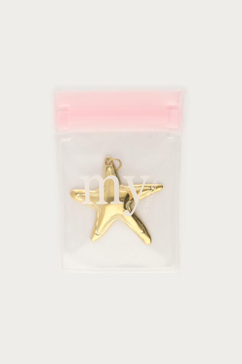 Gold star charm | My Jewellery
