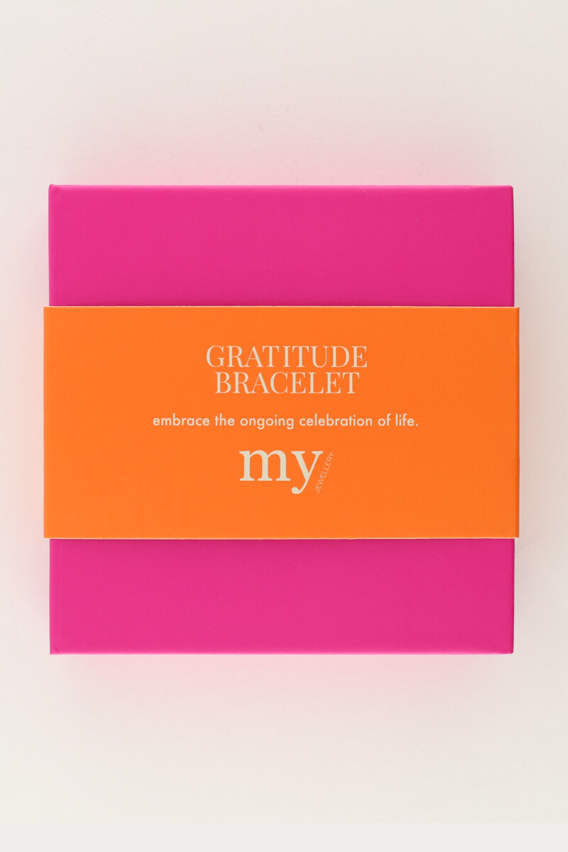 Gratitude bangle with clovers | My Jewellery