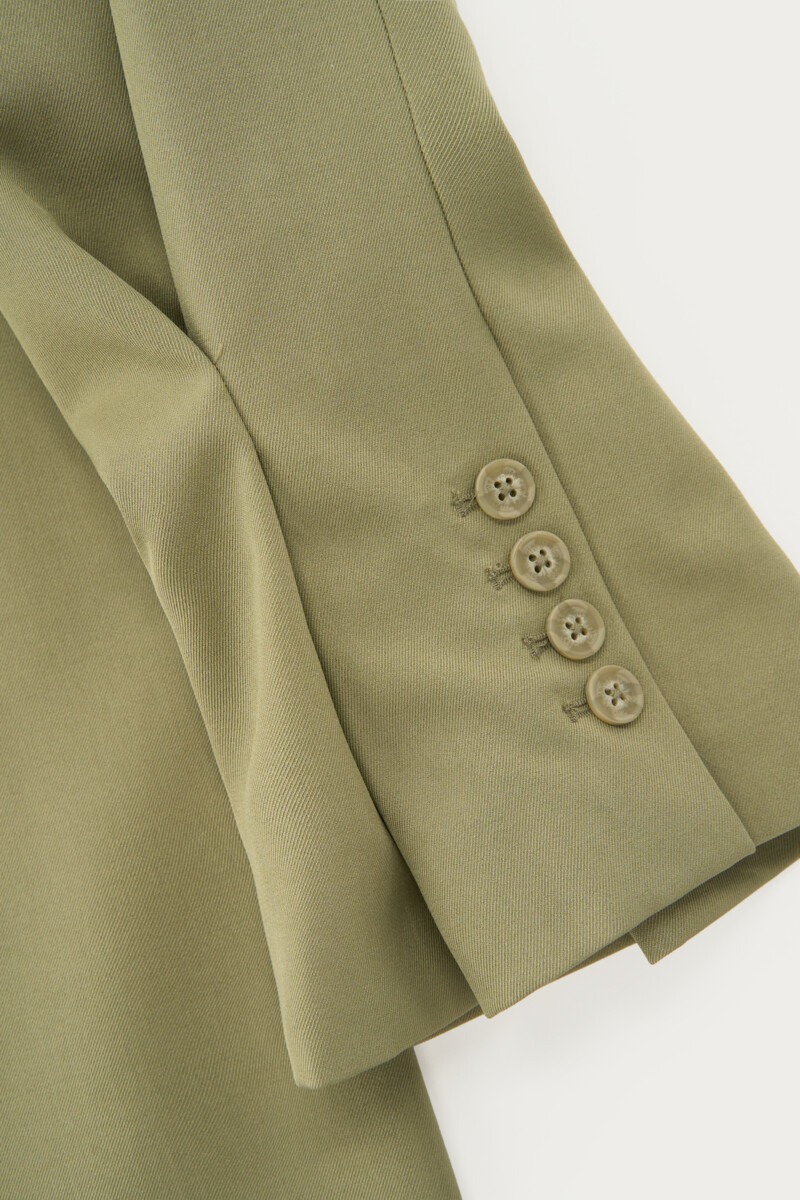 Double-Breasted Blazer Dress with Pleated Sleeves | My Jewellery