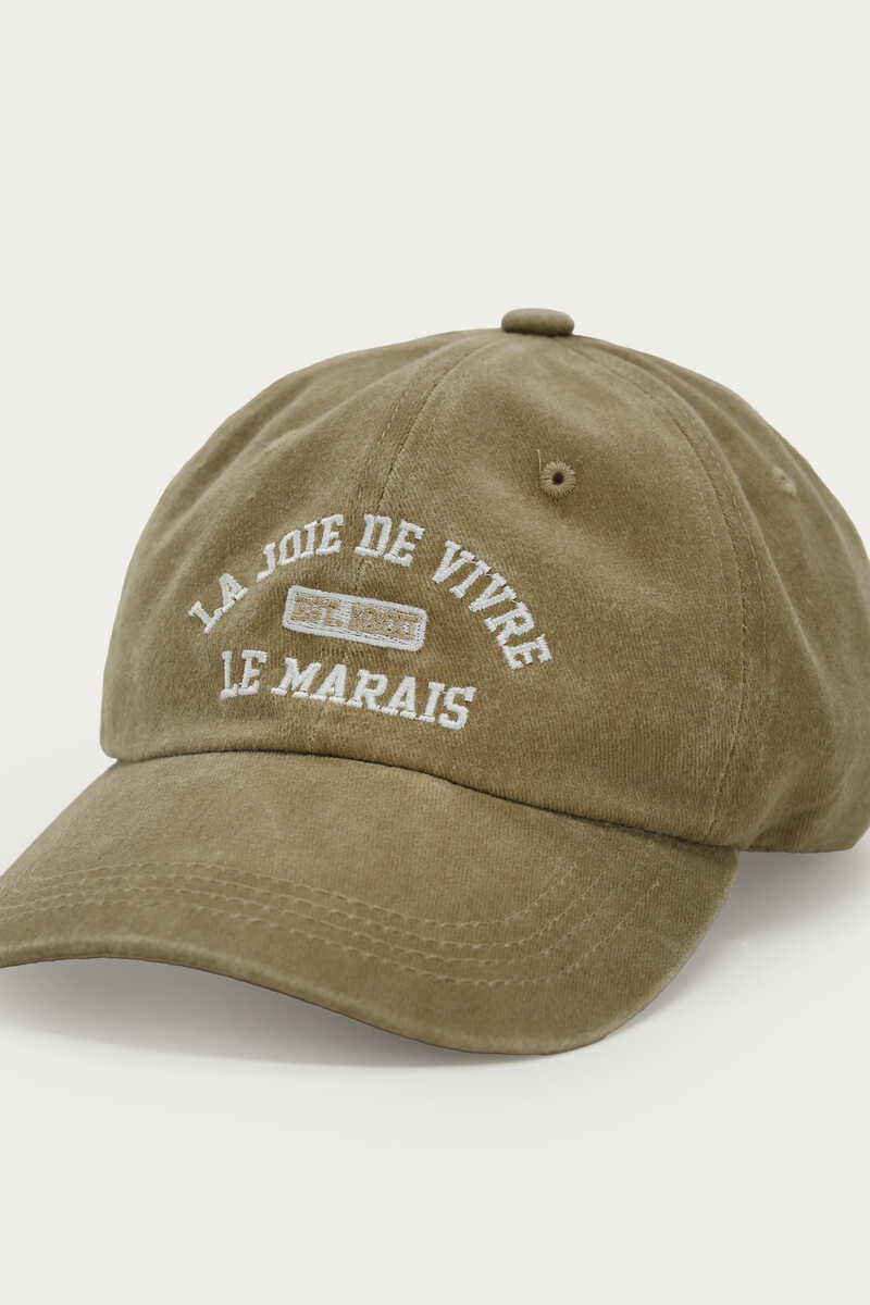 Green cap "Le marais" | My Jewellery