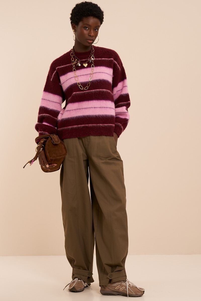 Green cargo barrel trousers | My Jewellery