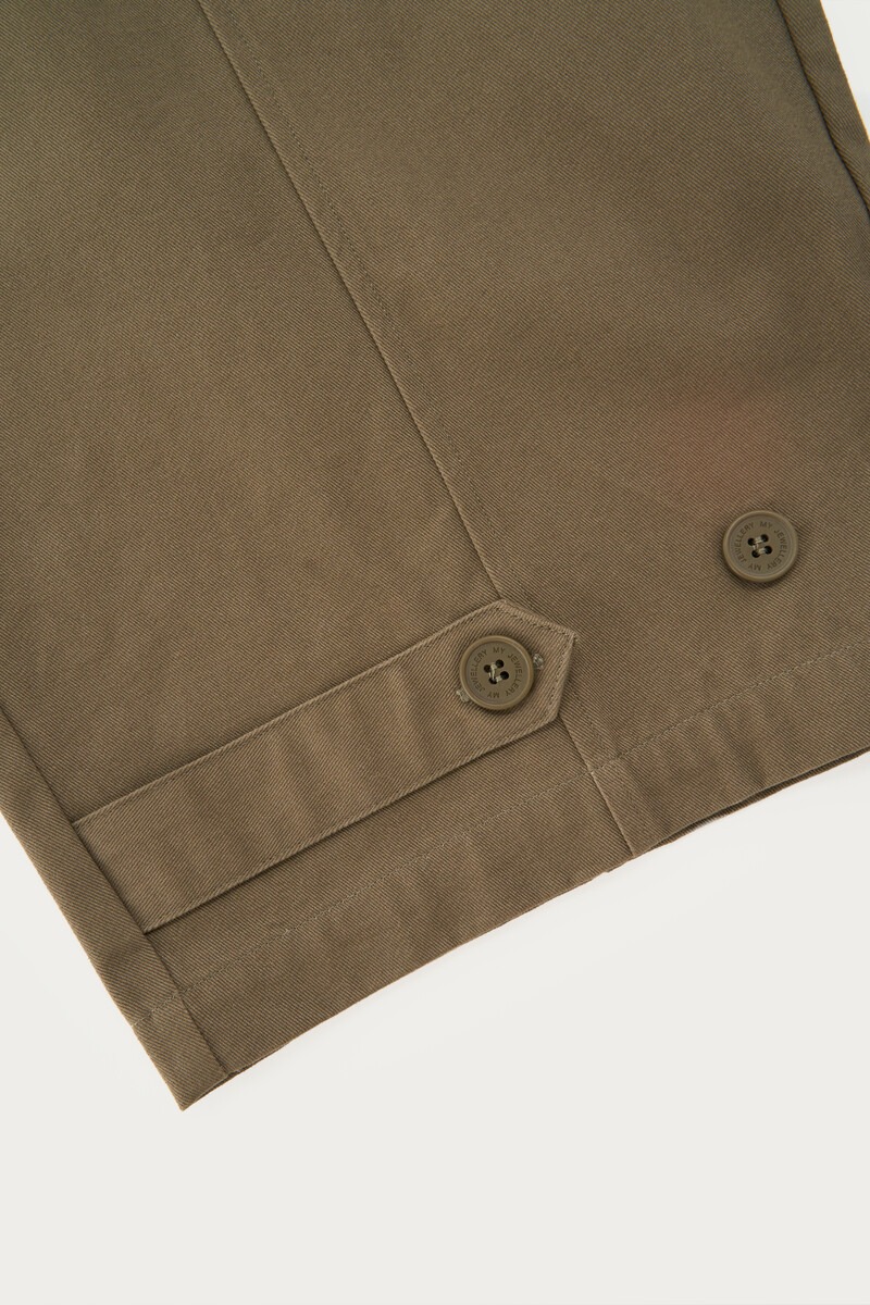Green cargo barrel trousers | My Jewellery