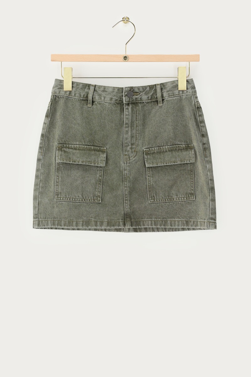 Cargo Denim Skirt | My Jewellery