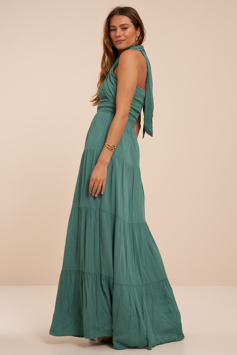 Green multiway maxi dress | My Jewellery