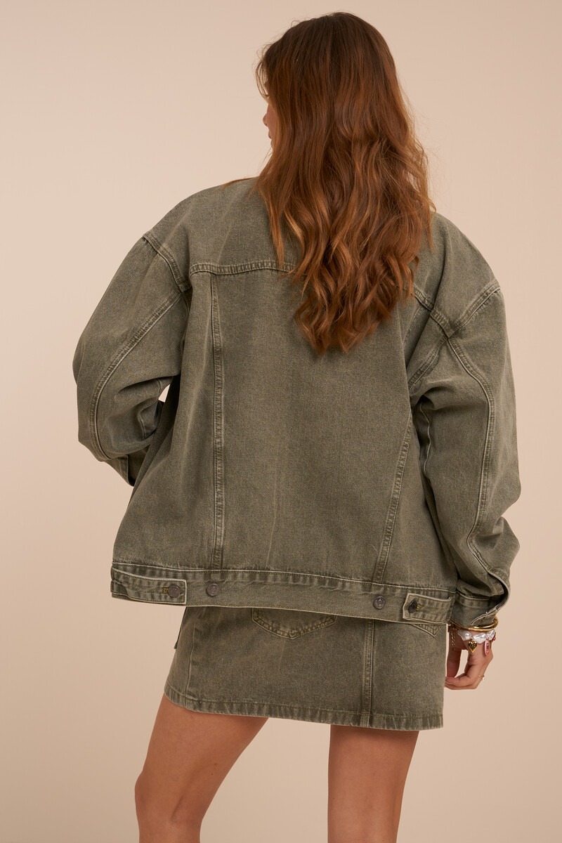 Oversized Denim Jacket | My Jewellery