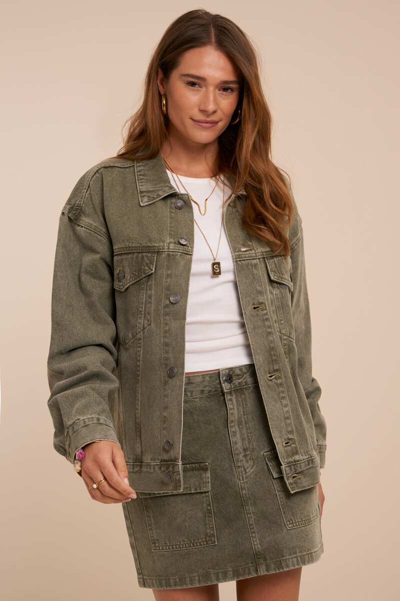 Oversized Denim Jacket | My Jewellery
