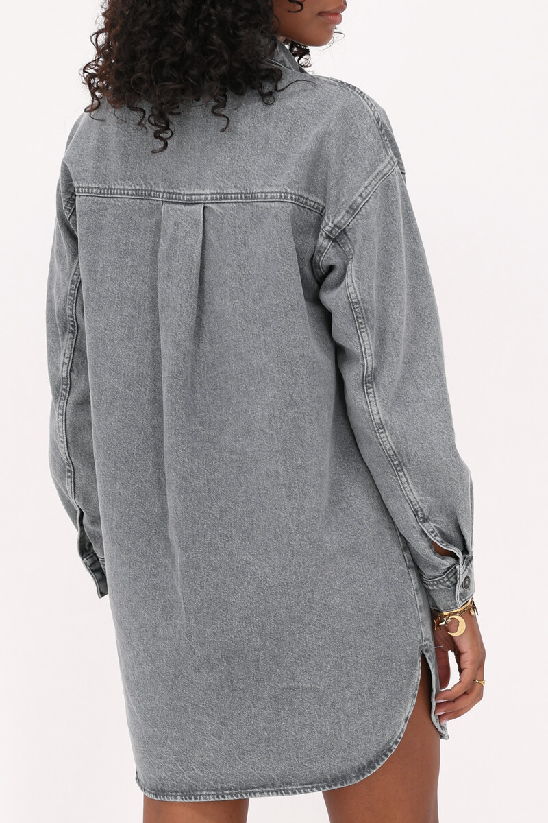 Grey denim blouse dress | My Jewellery