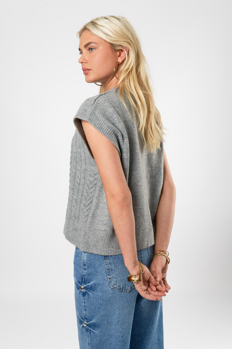 Grey oversized spencer | My Jewellery