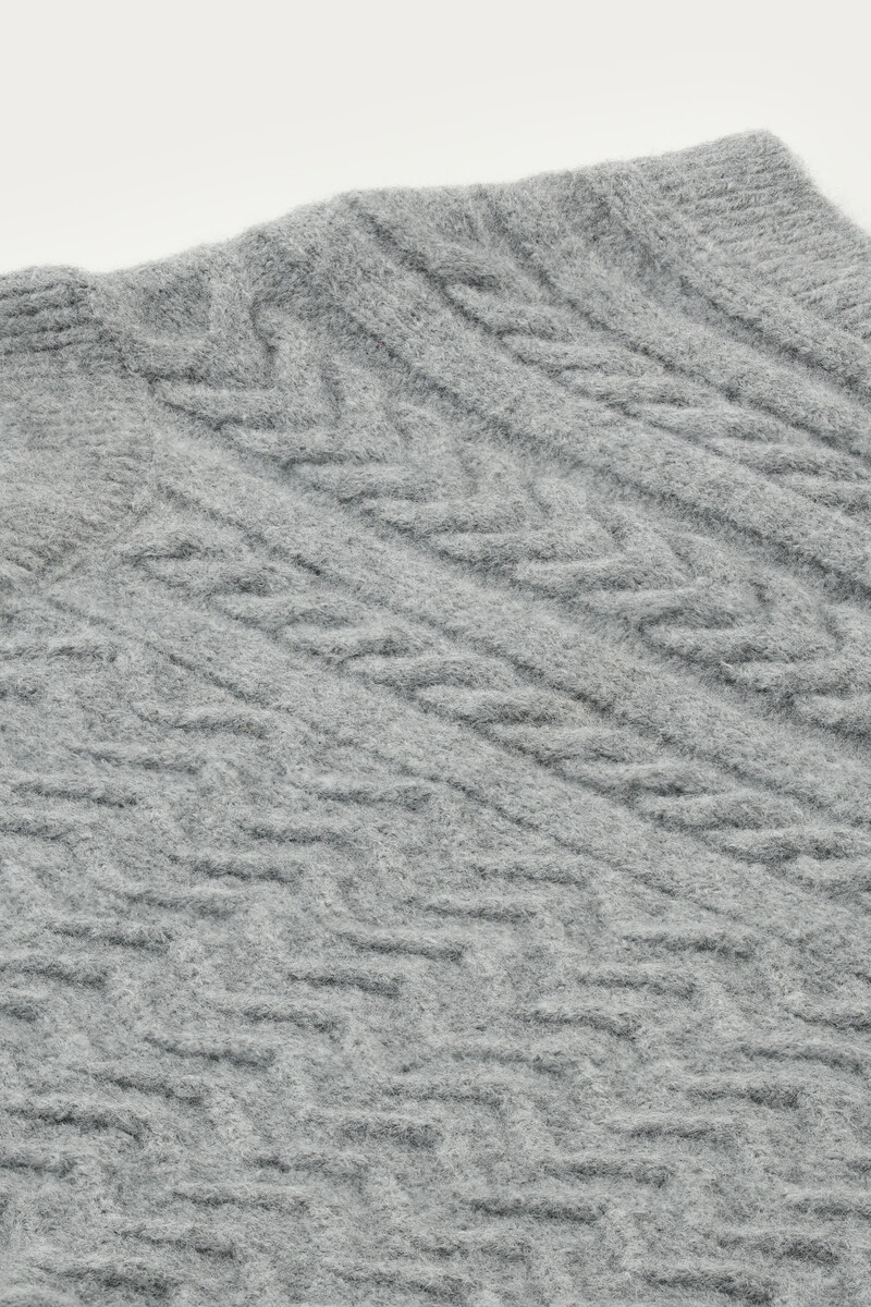 Grey oversized spencer | My Jewellery