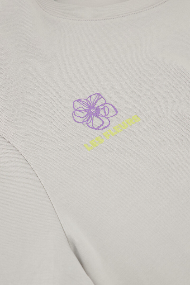 Gray T-shirt "Botanical" | My Jewellery