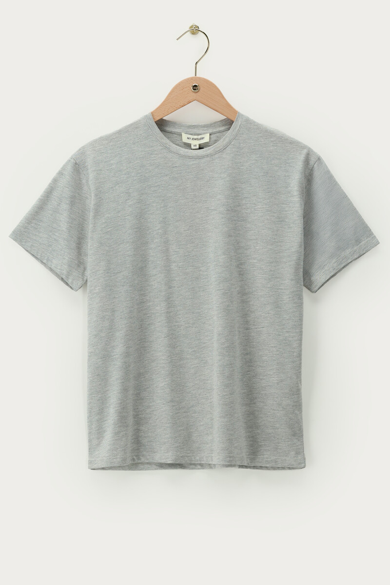 Grey T-shirt "Paris la ville de L'amour" | My Jewellery