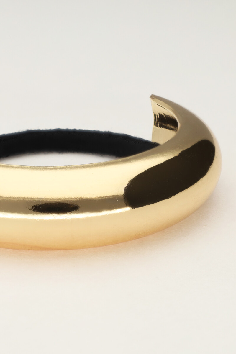 Hair tie with gold curve | My Jewellery