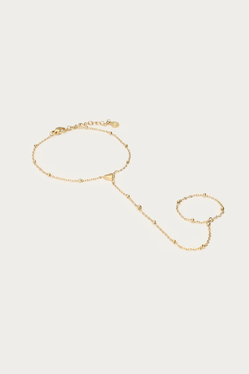 Hand chain with hearts | My Jewellery