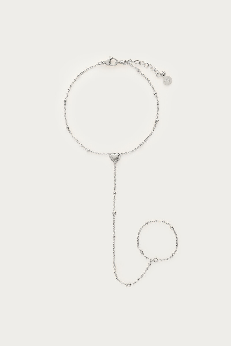 Hand chain with hearts | My Jewellery
