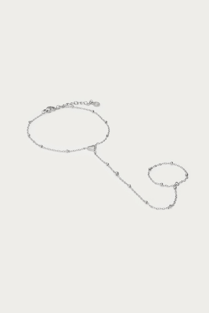 Hand chain with hearts | My Jewellery