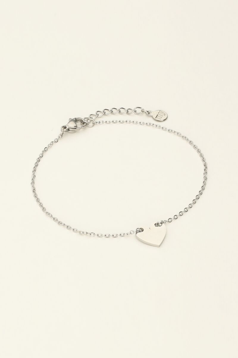 Armband met hartje