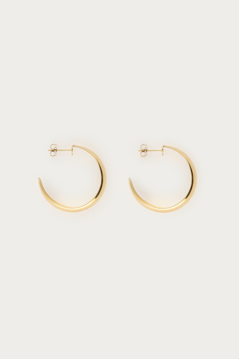 Hoop earrings 90's midi