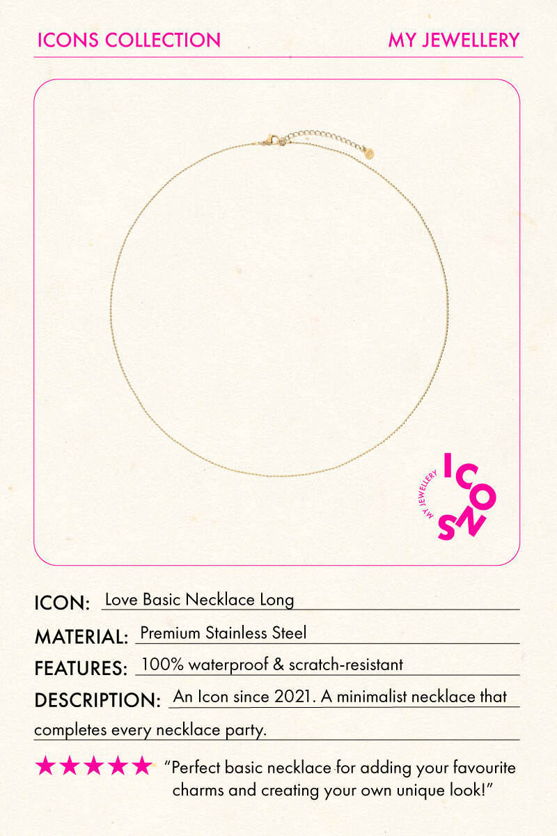Love basic long necklace | My Jewellery