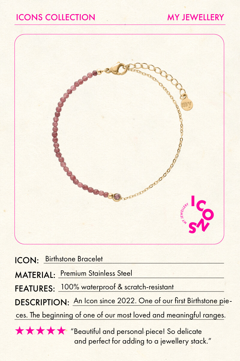 Birthstone bracelet | My Jewellery