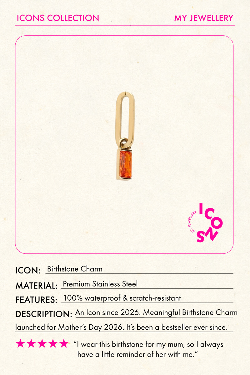 Birthstone charm | My Jewellery
