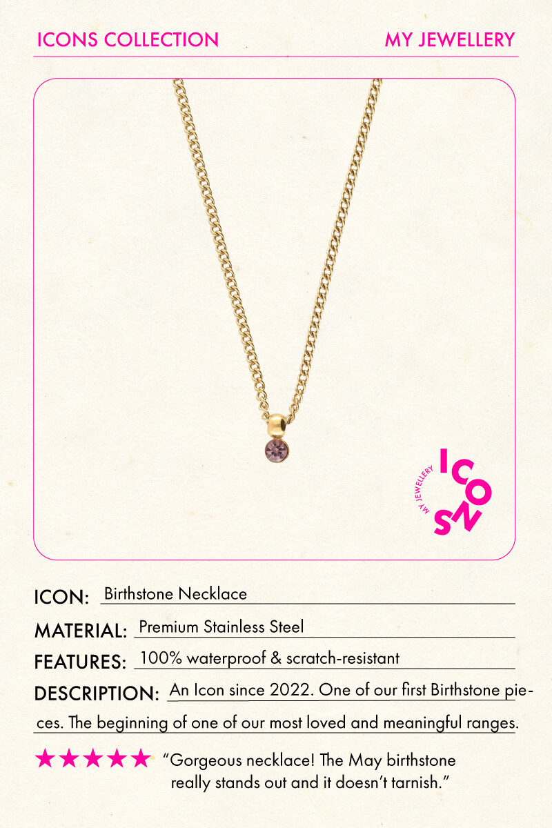 Birthstone necklace | My Jewellery