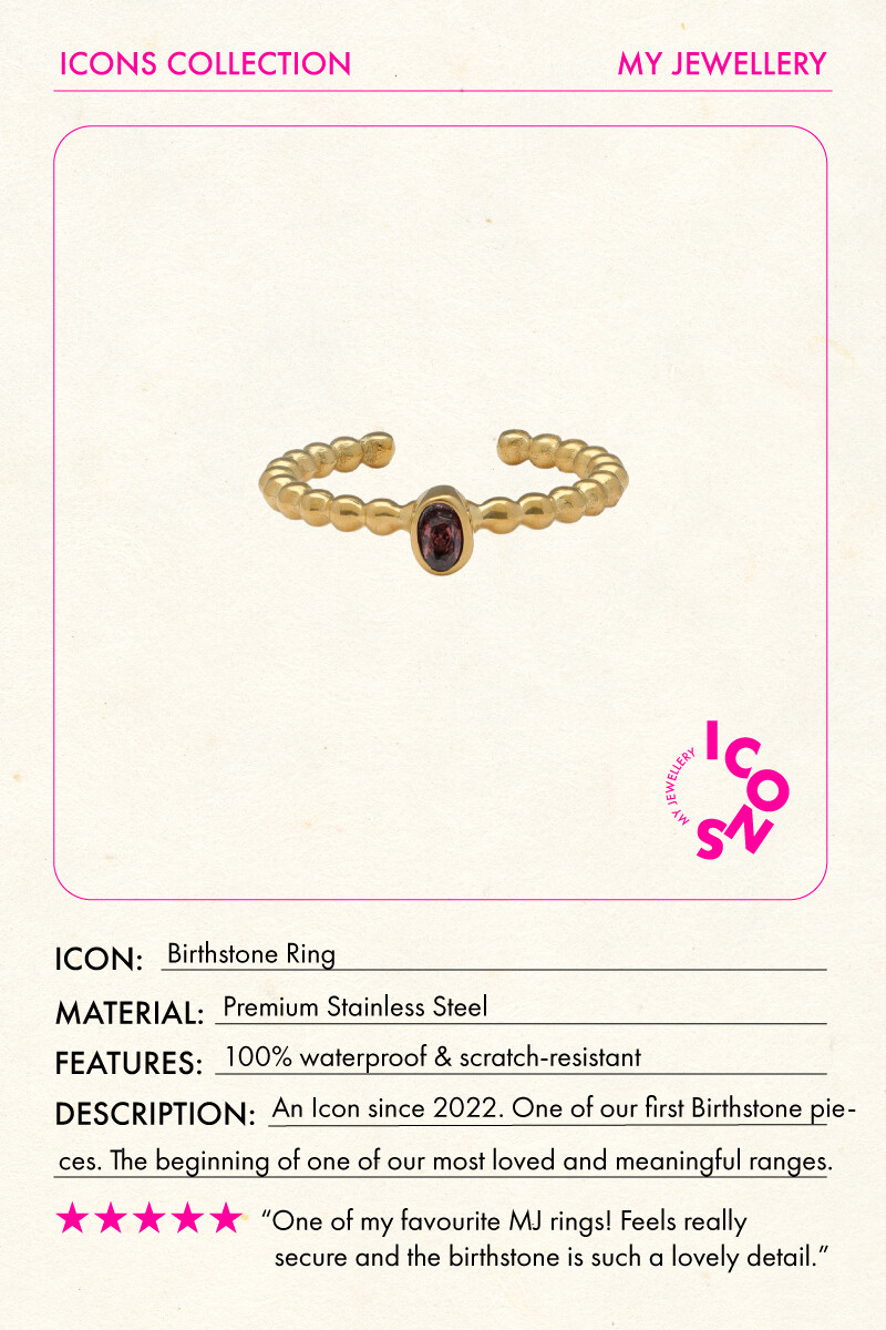 Birthstone ring | My Jewellery